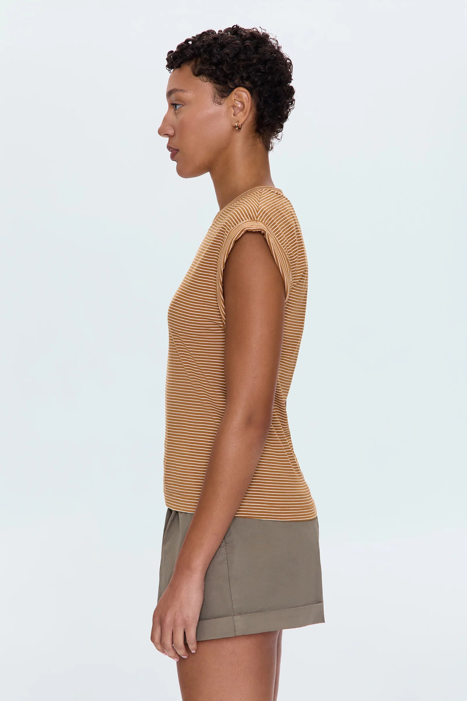 Olivia Rolled Sleeve Shirt