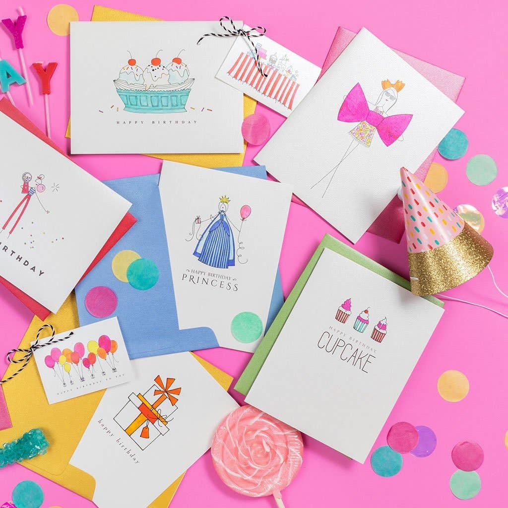 "PRESENTS" BIRTHDAY CARD