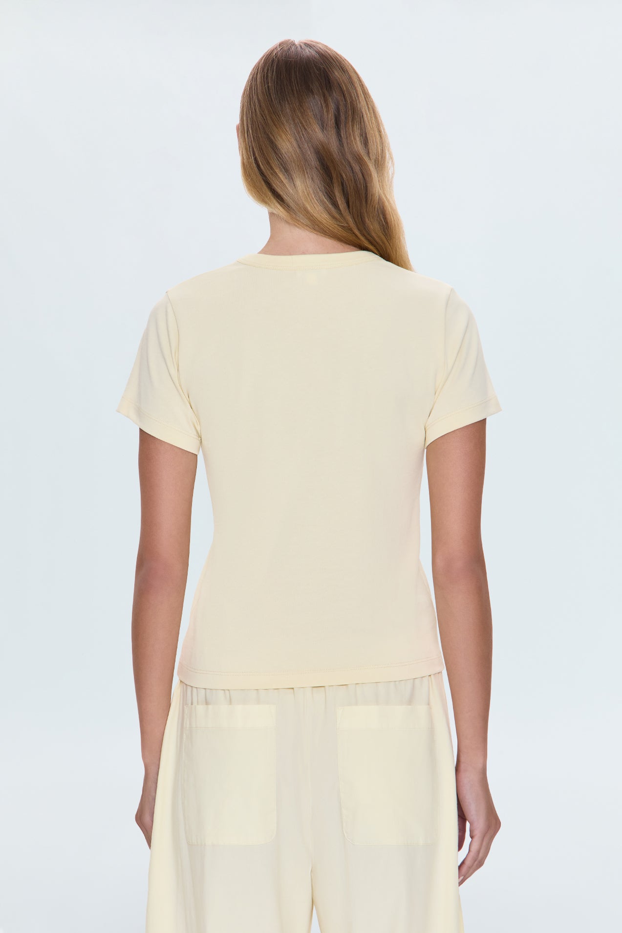 Alba Baby Tee - Lemonade