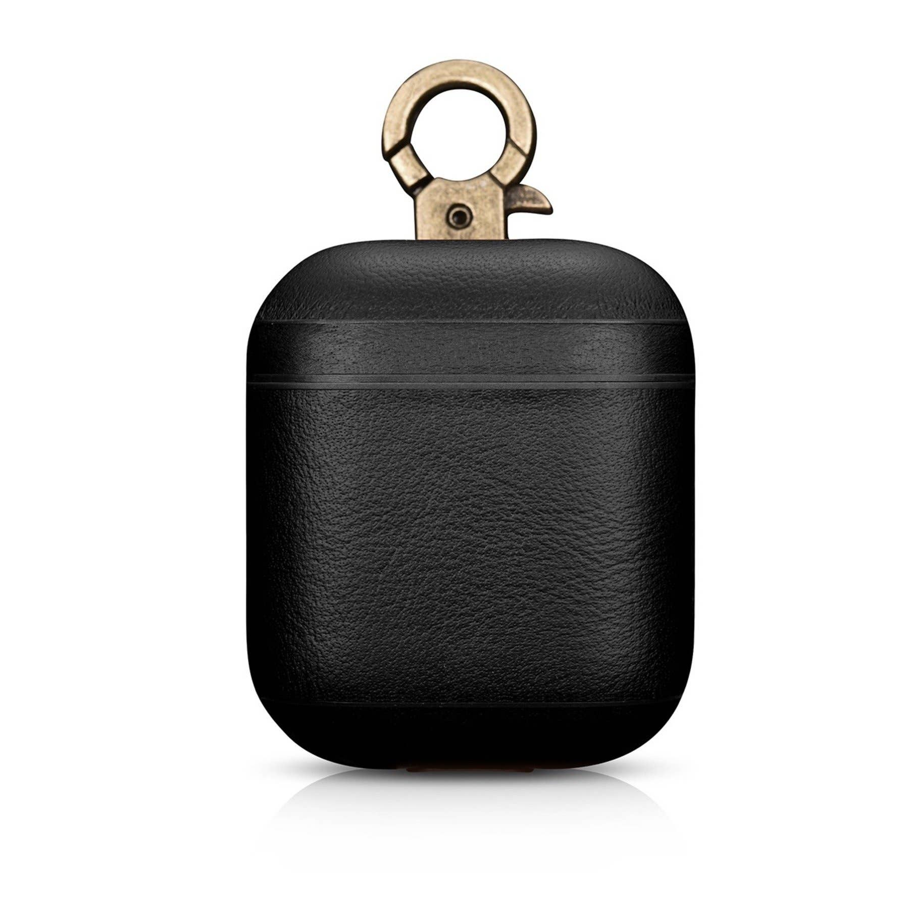 Leather AirPods Case - Black