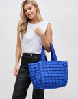 Dreamer - Quilted Puffer Nylon Tote