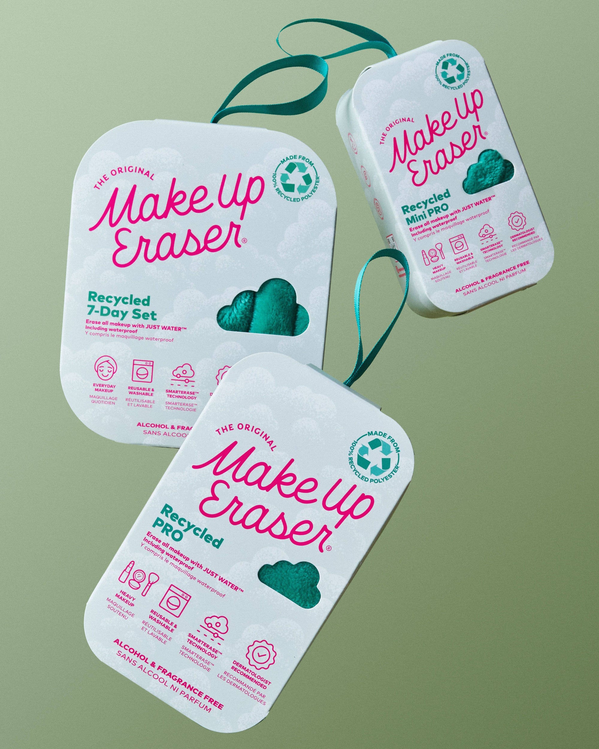 MakeUp Eraser 7-Day Set - 100% Recycled