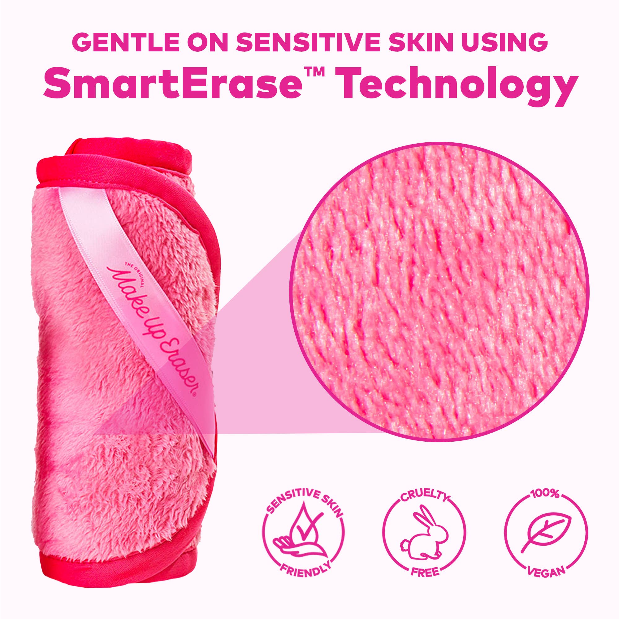 MakeUp Eraser PRO - Original Pink