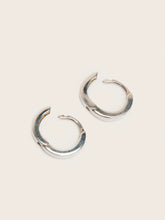 Load image into Gallery viewer, 24/7 Hinge Hoops - Sterling Silver