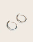 24/7 Hinge Hoops - Sterling Silver