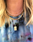 Vintage Initial Pendant Necklace