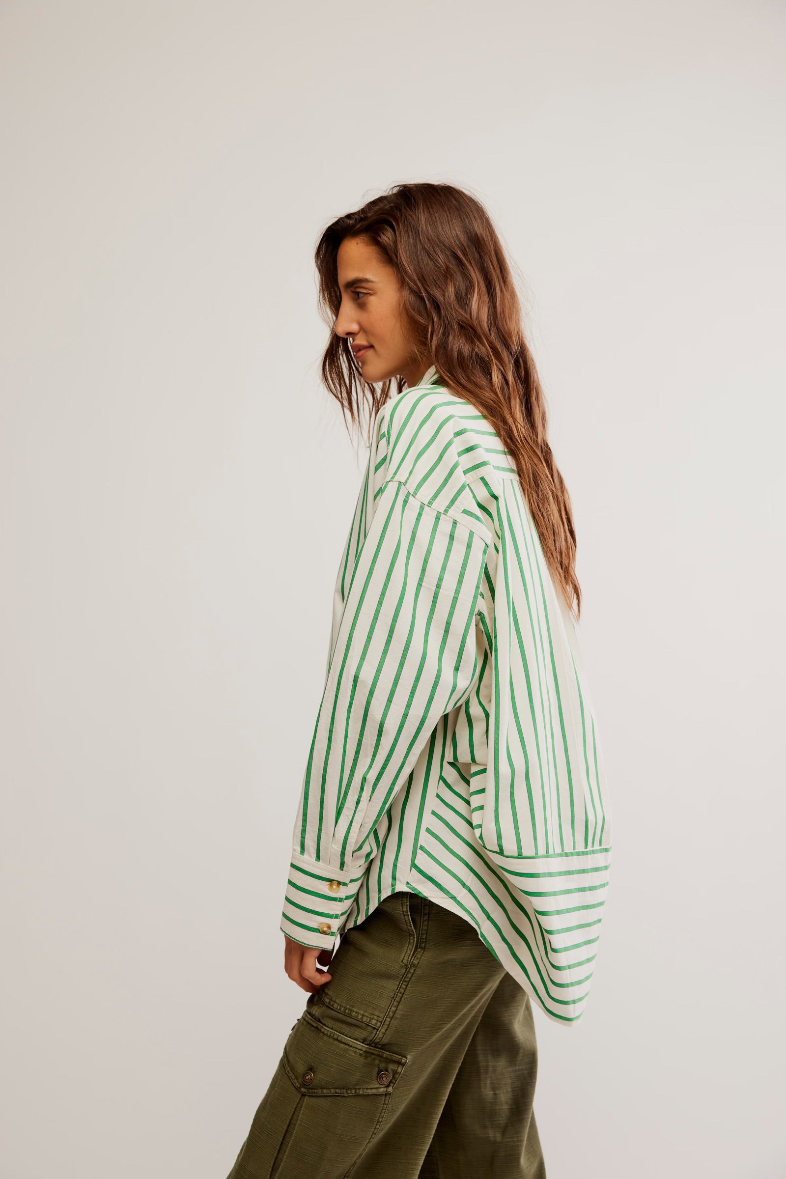 Striped Varsity Vibes Shirt