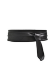 Black belt on a white background