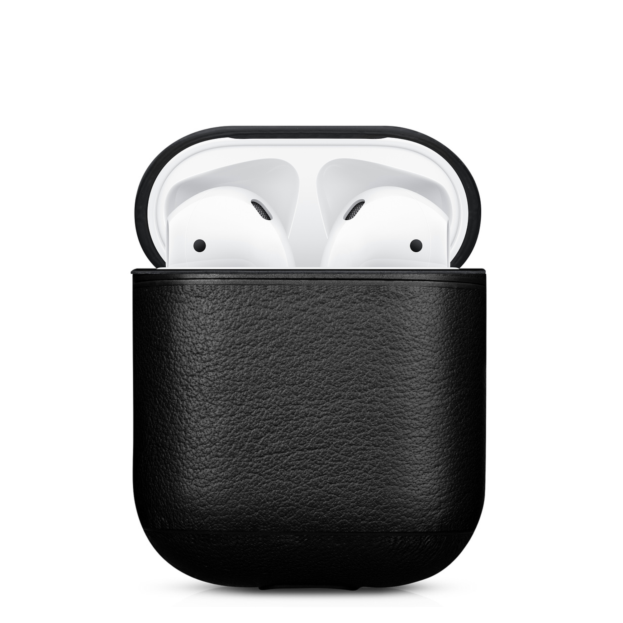 Leather AirPods Case - Black