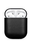 Leather AirPods Case - Black