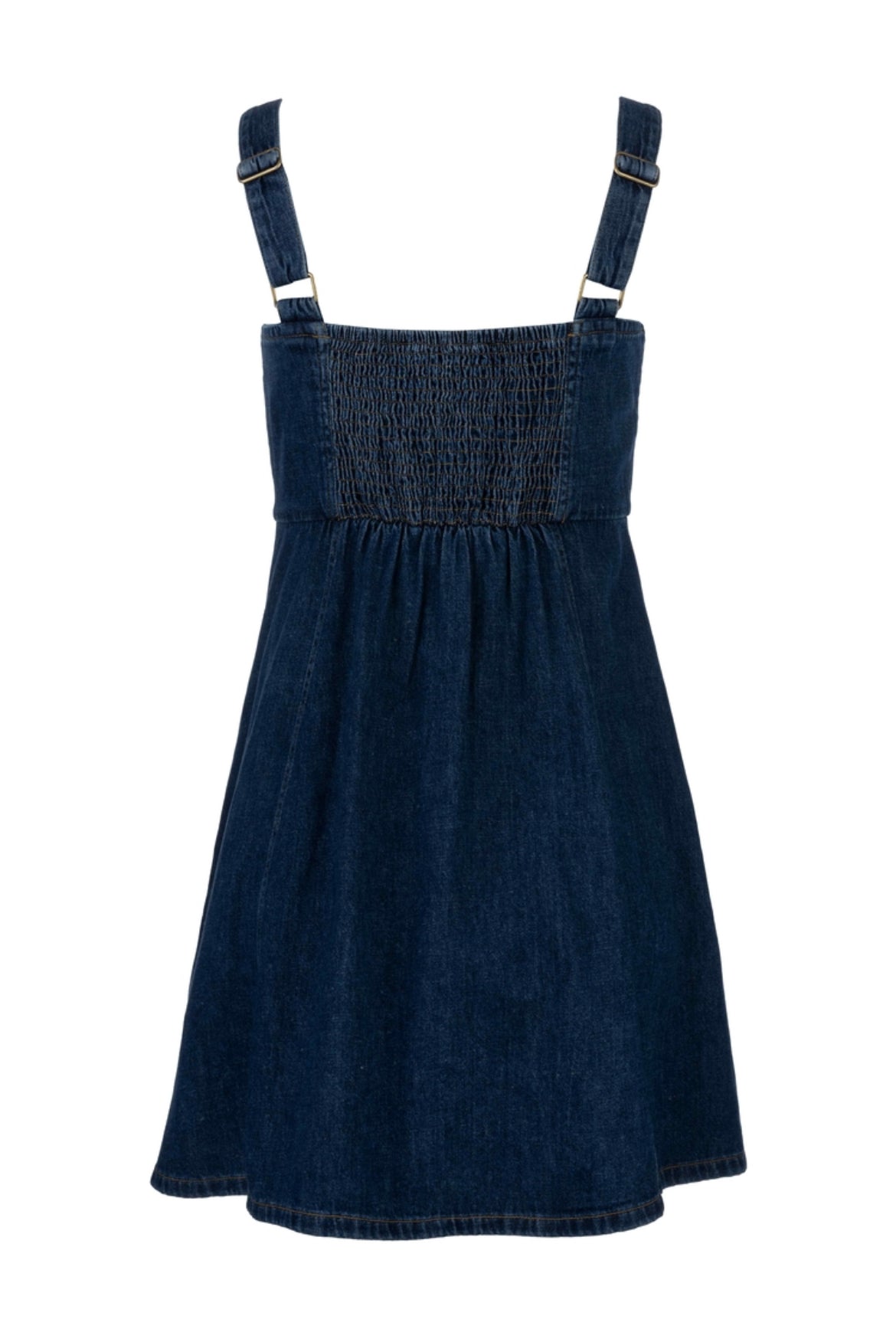 Emiko A-Line Denim Mini Dress