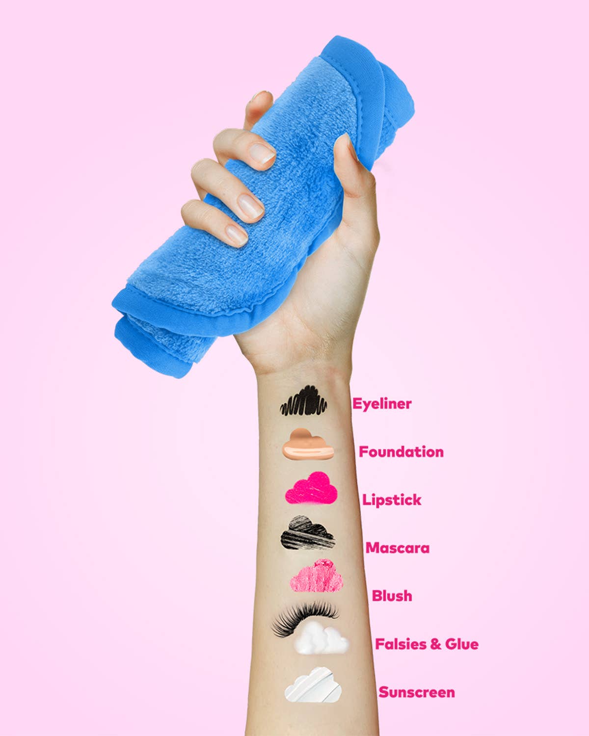 MakeUp Eraser PRO - Berry Blue