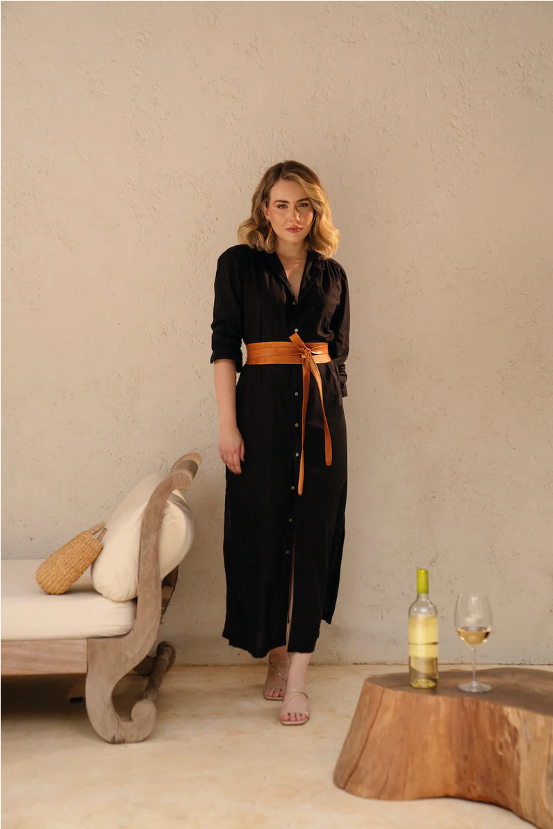 Wrap Belt - Cognac