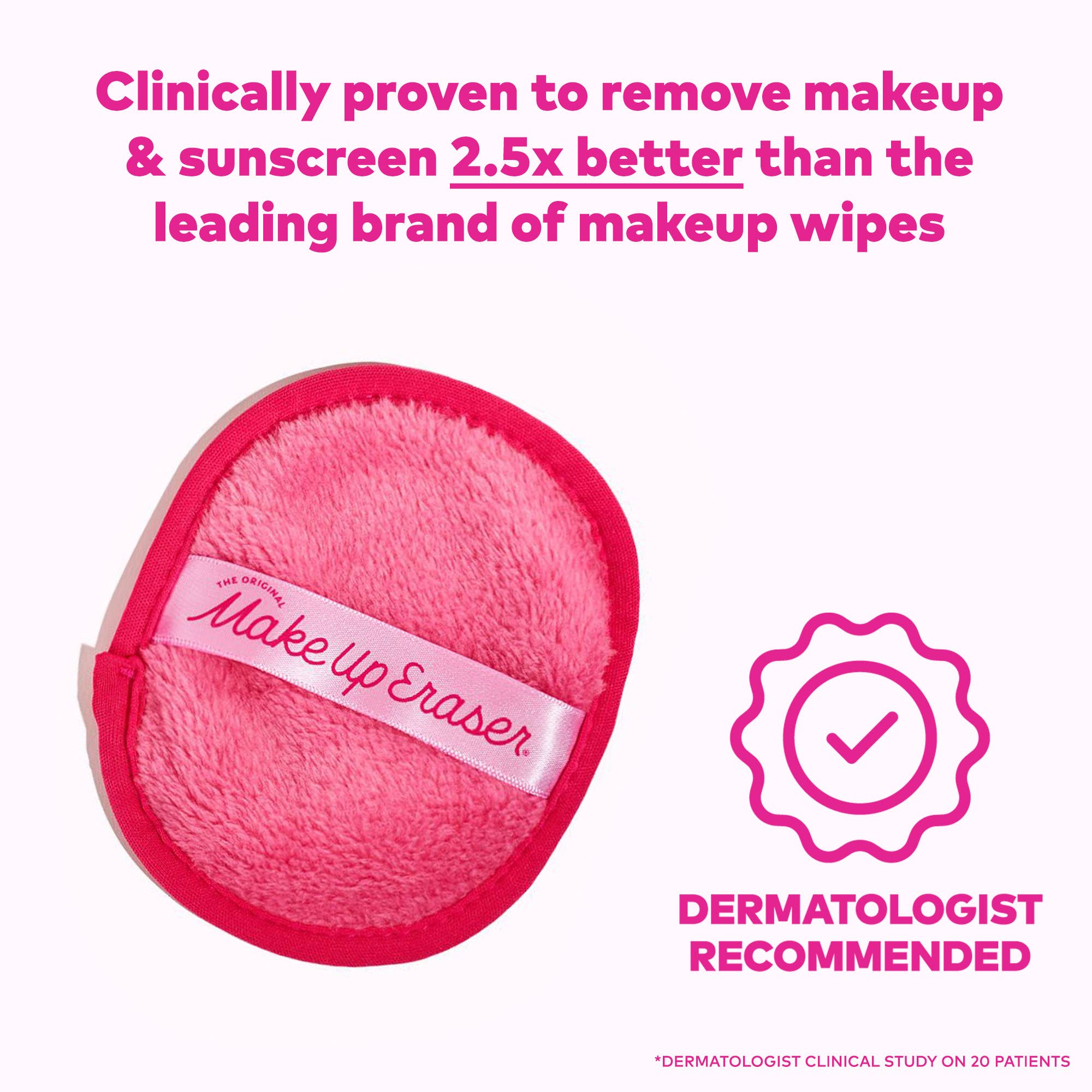 Pink 7-Day Set | Eco-Friendly MakeUp Eraser