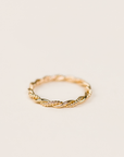Braided Twist Ring by ABLE - Gold-filled