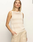 Waves of Summer Shell Sweater Top