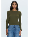 Bailey Longsleeve Ribbed Tee