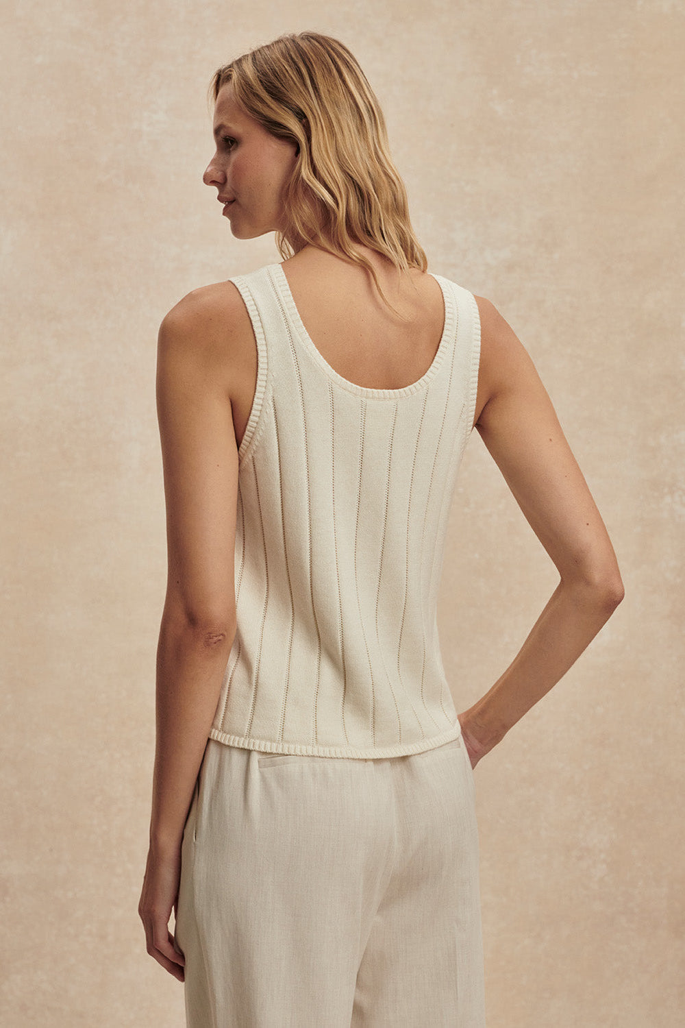 Ayaka Wide Rib Tank Top