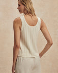 Ayaka Wide Rib Tank Top