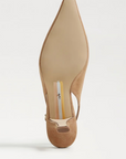 Bianka Slingback Pumps in Cypress Tan Suede - Sam Edelman