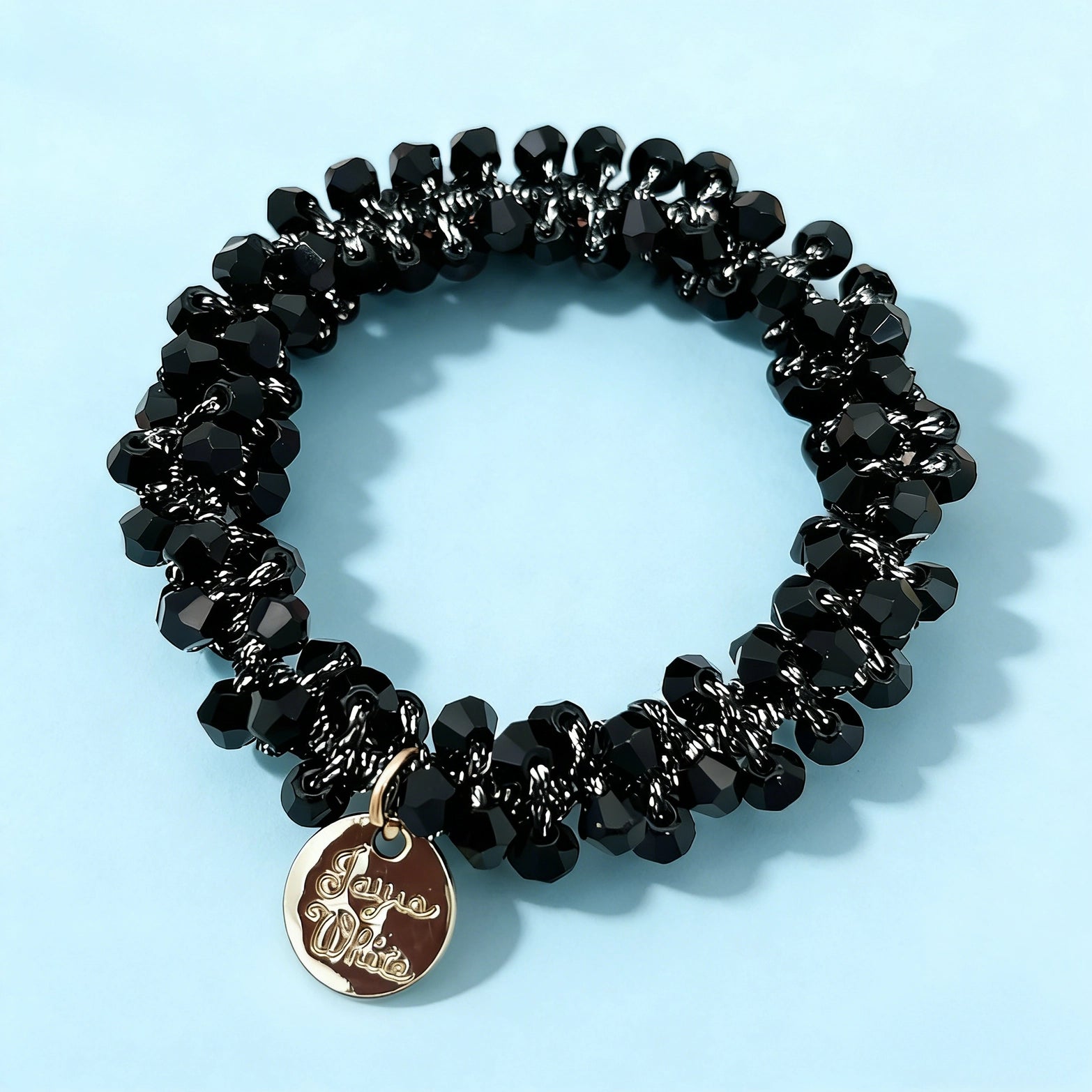 2-in-1 Beaded Hair Tie Bracelet