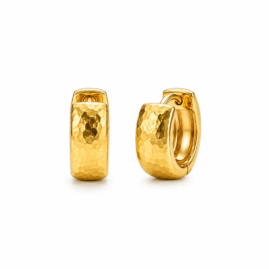 Brennan Hammered Earring