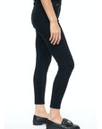 Audrey Mid-Rise Skinny - Dark Vinyl