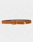 Candice Suede Belt - Camel