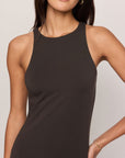 Catalyst Midi Dress by Z Supply - Cocoa Bean
