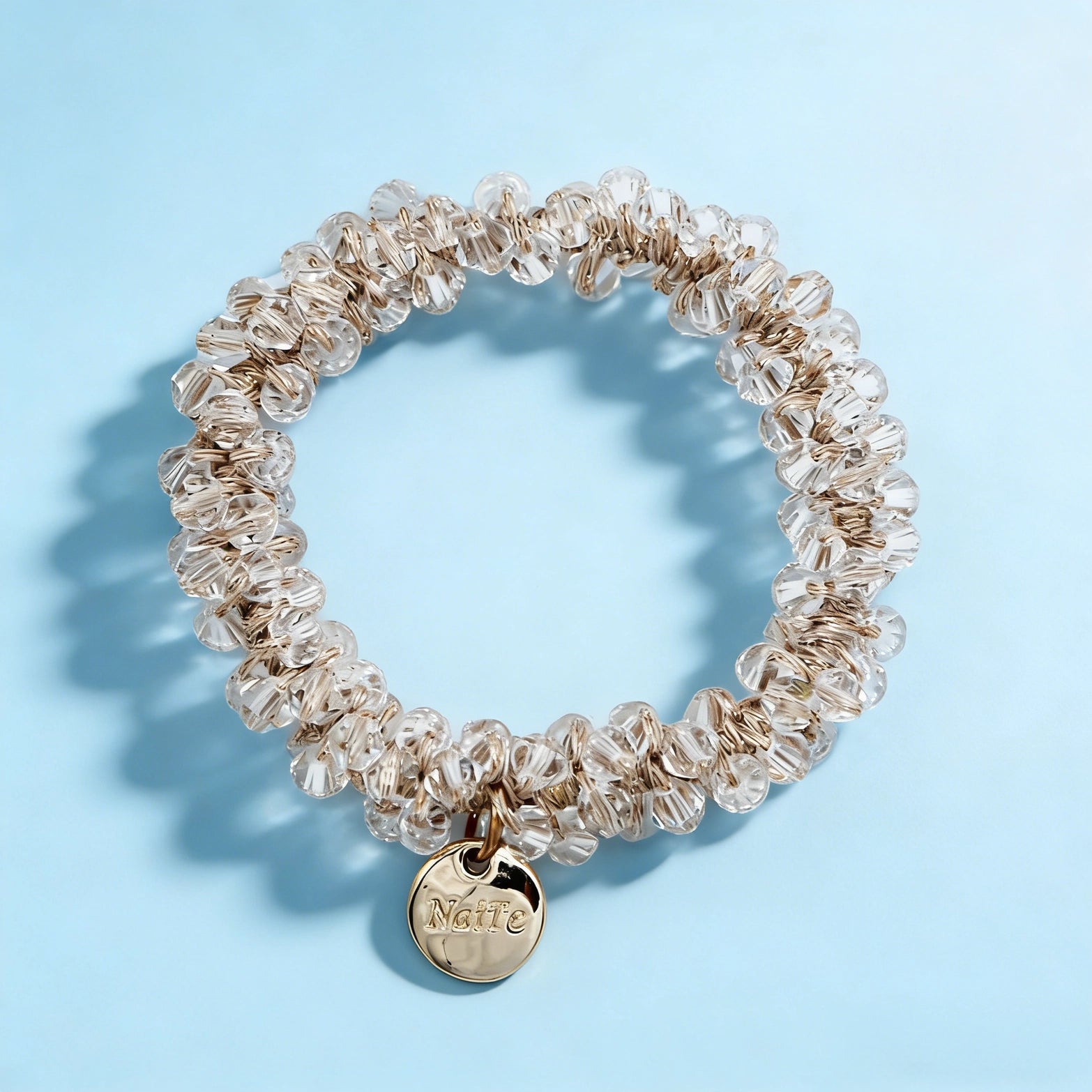 2-in-1 Beaded Hair Tie Bracelet