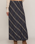 Crestview Plaid Maxi Skirt by Z Supply
