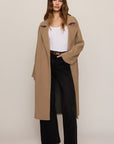 Crosby Cocoon Coat by Z Supply - Light Toffee
