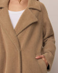 Crosby Cocoon Coat by Z Supply - Light Toffee