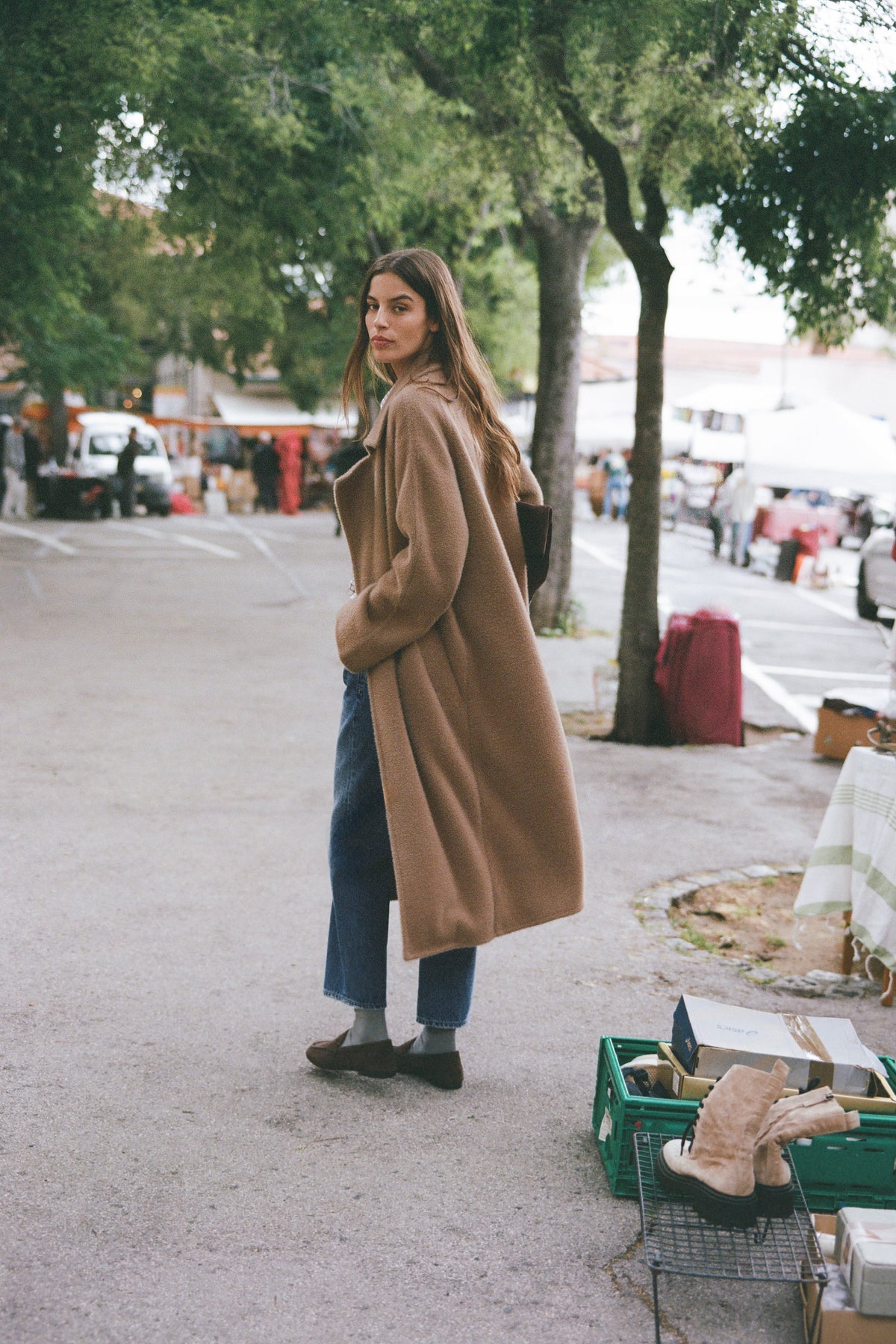 Crosby Cocoon Coat by Z Supply - Light Toffee