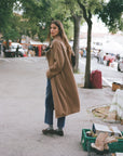 Crosby Cocoon Coat by Z Supply - Light Toffee