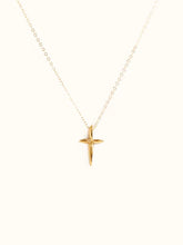 Load image into Gallery viewer, Droplet Cross Necklace