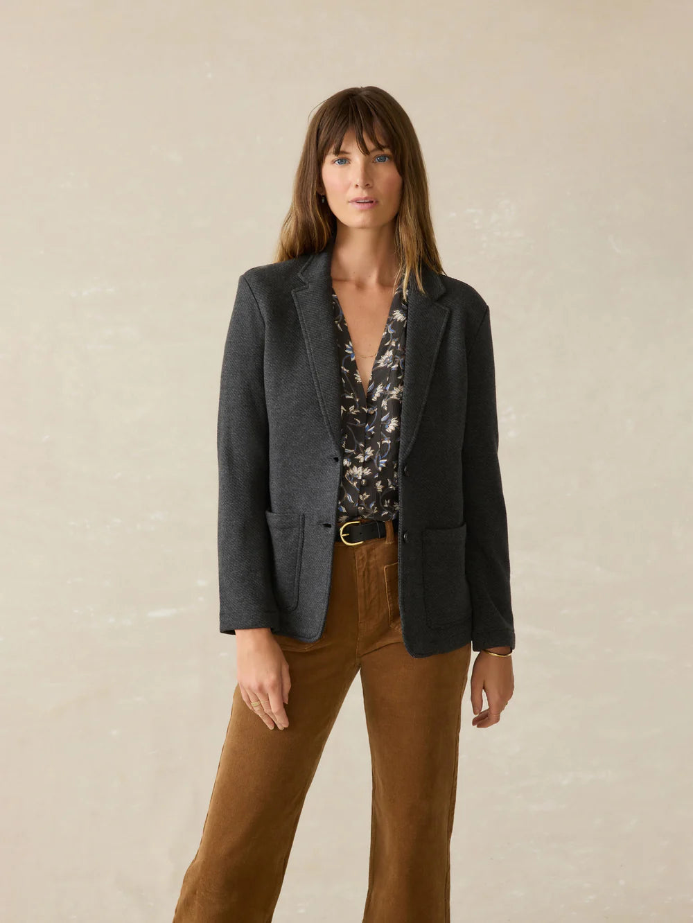 Inlet Knit Blazer