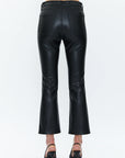 Lennon Faux Leather Kick Flare