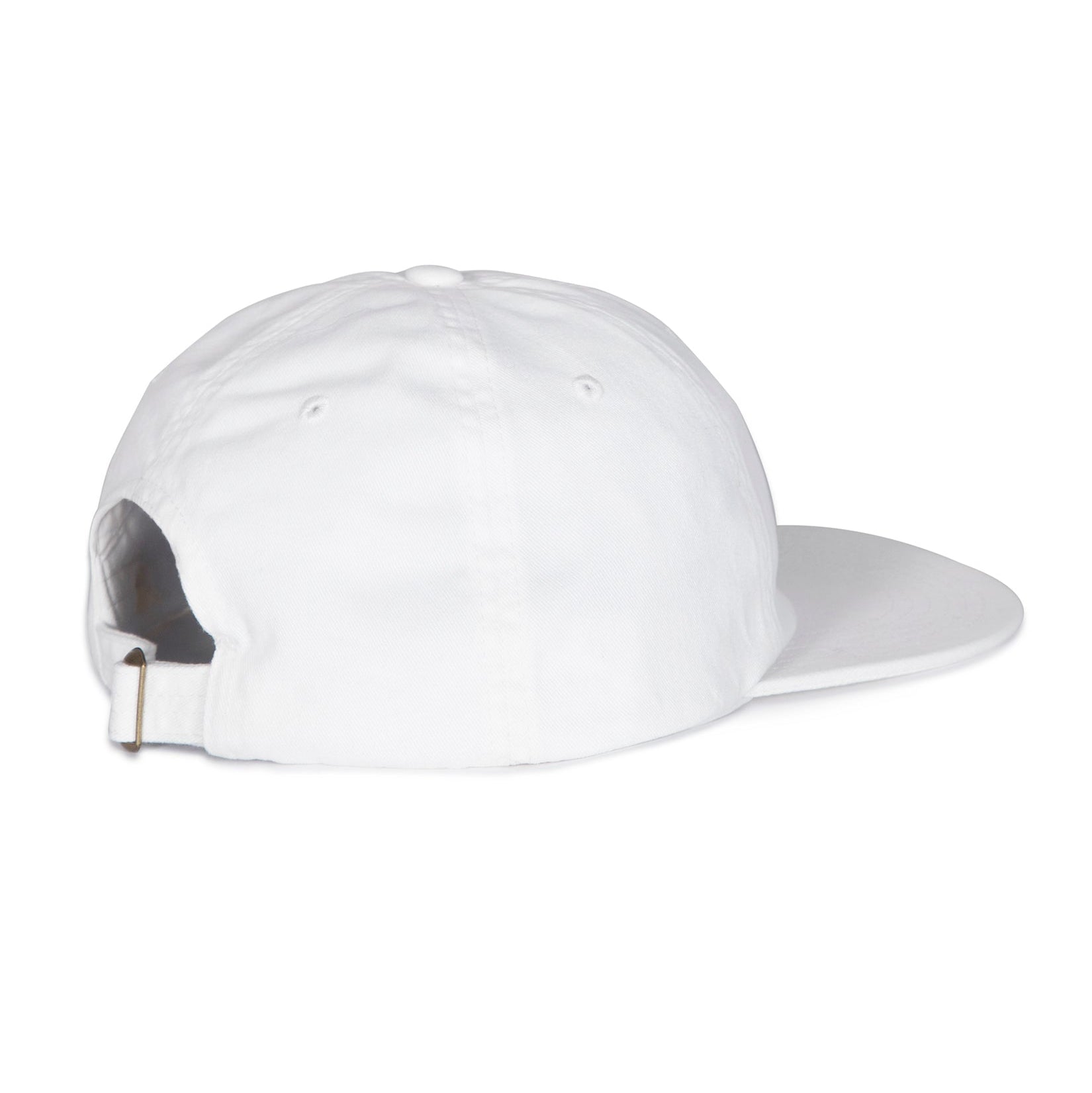 White cap on a white background