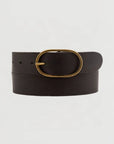 Fien Leather Belt - Black