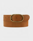 Fien Leather Belt - Cognac