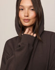 First Quarter Hoodie by Z Supply in Cocoa Bean