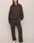 First Quarter Hoodie by Z Supply in Cocoa Bean