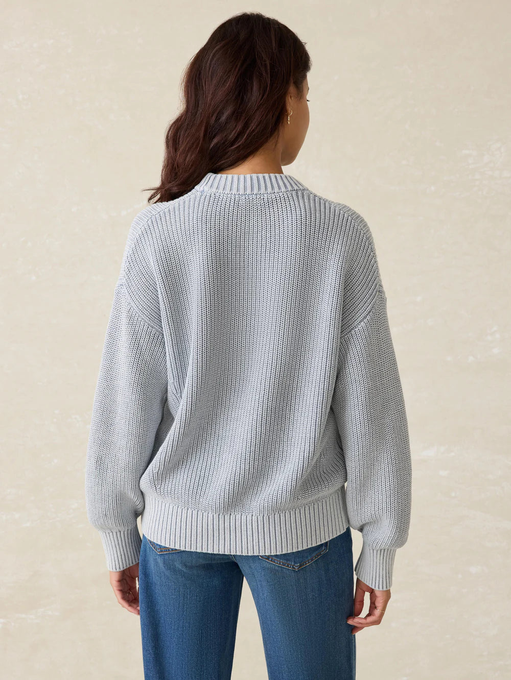 Sunwashed Fisherman Sweater