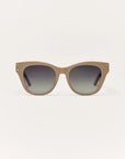 Front Row Sunglasses - Nude Gradient