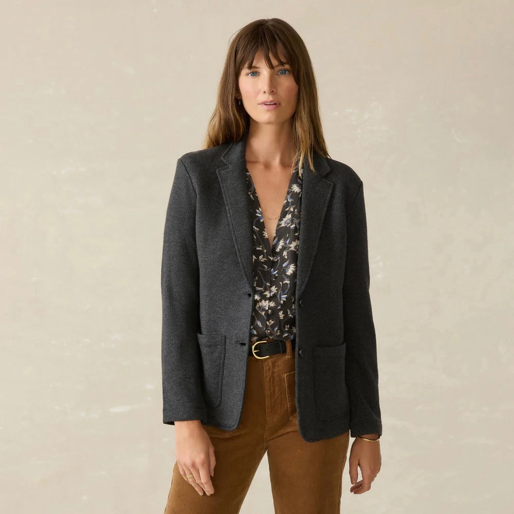 Inlet Knit Blazer