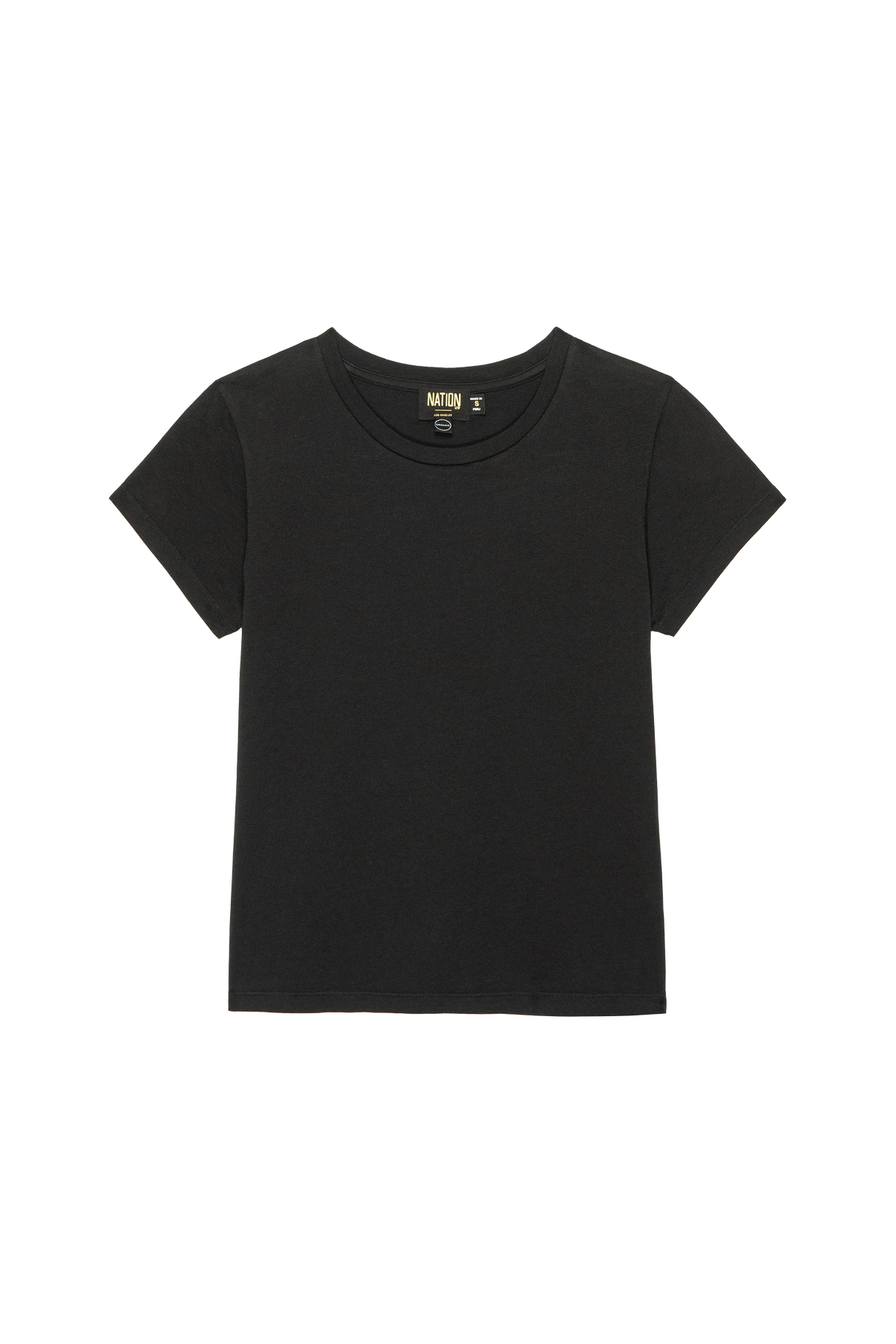 Goldie Boxy Tee - Black