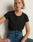 Goldie Boxy Tee - Black