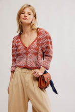 Load image into Gallery viewer, Geo Floral Cardi