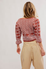 Load image into Gallery viewer, Geo Floral Cardi